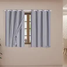 Cortina Blackout Blecaute Com Tecido Voil 2,00 X 1,40 Veda Luz