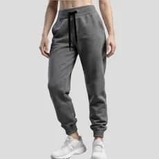 Calça Moletom Lisa Feminina Slim