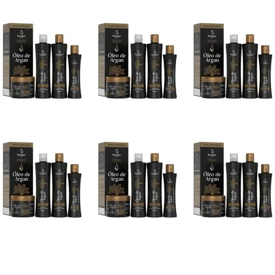 6 Kits Capilar Óleo de Argan Bio Instinto