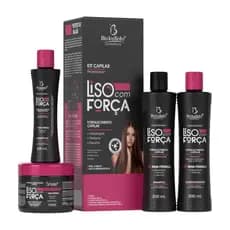 Kit Capilar Liso Com Força Bio Instinto - 4 itens