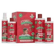 Kit Cabelo e Corpo Bebelinho Morango Bio Instinto Kids