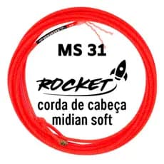 Corda Team Roping Tomahawk Laço de Cabeça ao Pé Rocket