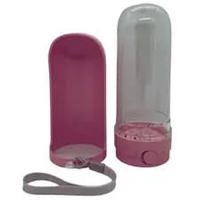 Porta Ração Água para Pet Cães Gato para Viagem e Passeio