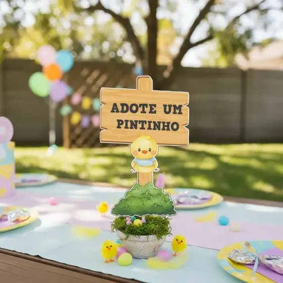 Display Adote um Pintinho 25 cm