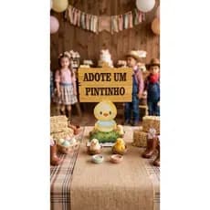 Display Adote um Pintinho