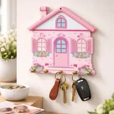 Porta Chaves  MDF Adesivado Casinha Decorada