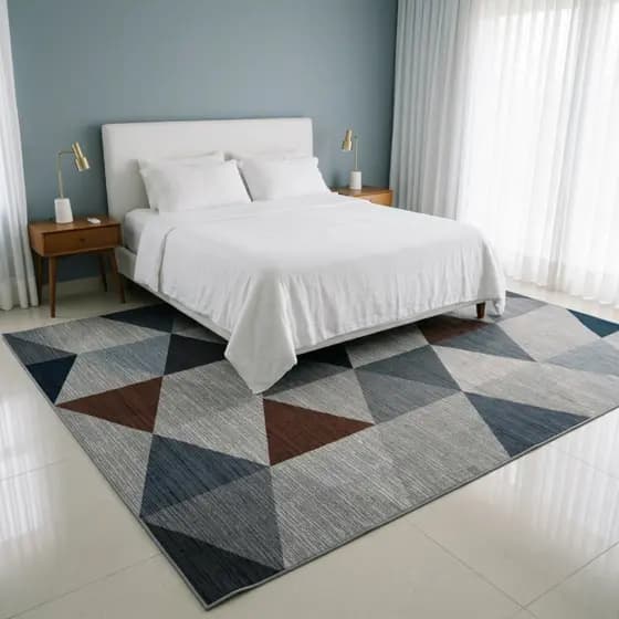 Tapete 2,40x2,00 Aveludado Macio Premium Versátil Quarto Base Segura Limpeza Fácil Aconchego Diário
