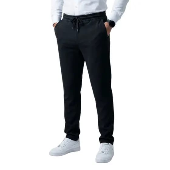 Calça Masculina Esporte Fino Alfaiataria Tecnologico Leve Premium Sofisticado Canelado Luxo Elegante Formal Social