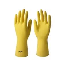 Luva de Látex  Fit Amarela CA 50694 Sanro