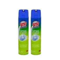 Kit Limpa a Seco Scotch-Brite Spray 400ml 2 unidades 3M