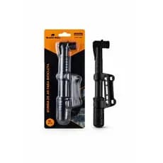 Bomba De Ar Portátil Compacta Suporte Bicicleta Inflador Manual Leve Resistente