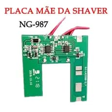 Placa Mae Pecas de Reposicao Para Shaver Maquina de Cabelo Wmark 987