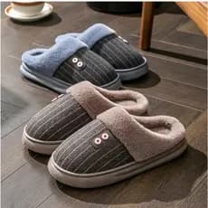 Pantufa Adulto Aveludada Unissex Pantufa Super Confortável Com Solado Antiderrapante