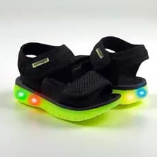 sandália masculina infantil com led