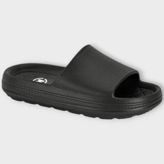 Chinelo Infantil Nuvem Slide Masculino Macio Calce Fácil Preto