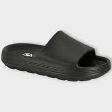Chinelo Infantil Nuvem Slide Masculino Macio Calce Fácil Preto