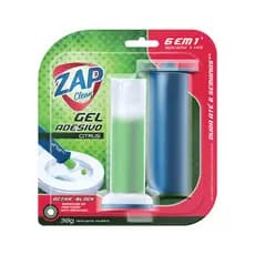 GEL SANITARIO ADESIVO ZAP CLEAN APARELHO CITRUS  38G