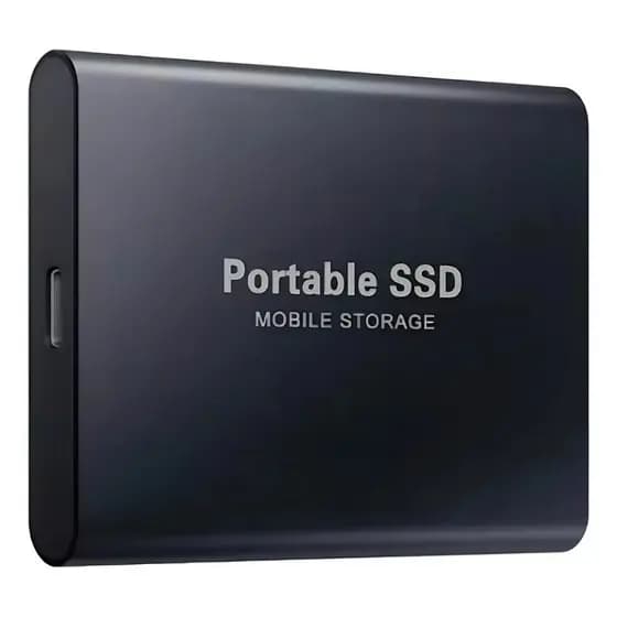 Ssd HD Externo 1tb Mini Slim Unidade Sólida De Cor Preto HD Para Celular desktop notebook não serve pra consoles