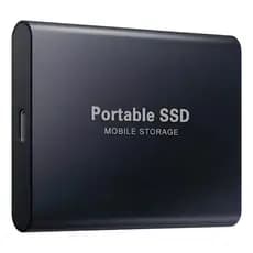 Ssd HD Externo 1tb Mini Slim Unidade Sólida De Cor Preto HD Para Celular desktop notebook não serve pra consoles