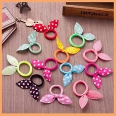 Rabicó de cabelo Elásticos Schrunchies Infantil e Adulto Unidades xuxinha /Cores Sortidas Amarrador envio imediato