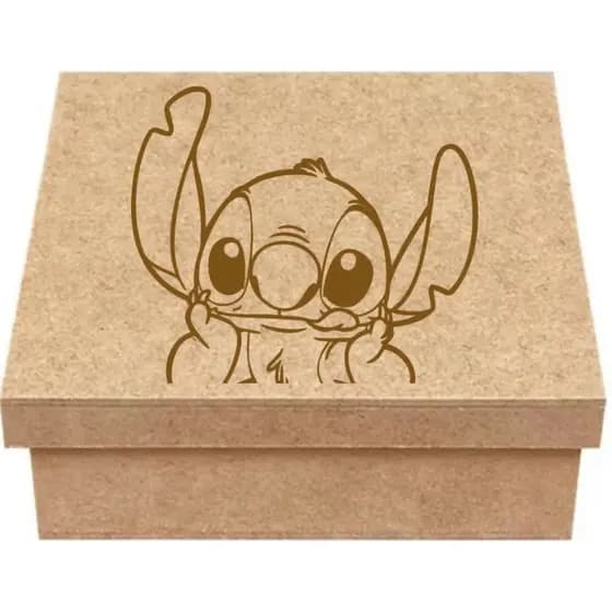 Caixa Lilo & Stitch presente namorados crianças festa na caixa kit cestas infatil adulto embalagem