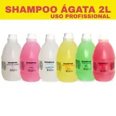Shampoo Ágata 2L Profissional | Todos os Tipos de Cabelo | Hidratação + Nutrição + Força
