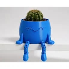 vasinho articulado, vaso com perninhas, vasinho fofo, vaso decorativo, vaso para suculenta, vaso para cacto