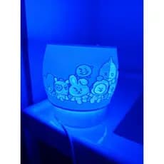 luminária BTS, luminária LED BTS, abajur BTS, decoração BTS, artigo de decoração BTS, presente para Army, luminária K-po