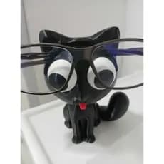 porta óculos, suporte para óculos, organizador de óculos, suporte óculos gatinho, gatinho porta óculos, porta óculos fof