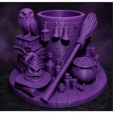 porta treco Harry Potter, organizador Harry Potter, decoração Harry Potter, porta canetas Harry Potter, decoração