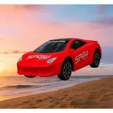 Carrinho Controle Remoto  Infantil Speed Racing 2 Funções Luzes Som Brinquedo Diversão Sortido