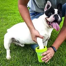 Limpa Patas Pet Silicone Copo Limpador sem Sujeiras e Germes Cachorro Gatos Banhos Limpeza