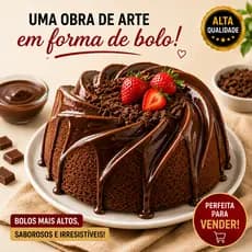 Forma Vulcão Extra Grande Com Cone Alumínio Profissional Para Bolo Decorado