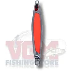 CROMER JIG RIO CROMADO C/ LARANJA - MODELOS PARA MICRO JIGGING, LIGTH JIG, SPEED JIG - METAL JIG - ISCA ARTIFICIAL