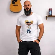 Camiseta 100% Poliéster – Unissex – Confortável e Leve