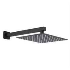 Ducha Inox 304 Chuveiro Luxo Quadrado de Silicone Com Braço 40cm Designe Minimalista Super Slim