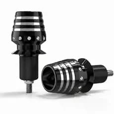 Kit 2 Peso Guidão Pezinho Universal Para Moto Guidão Alumínio Resistente