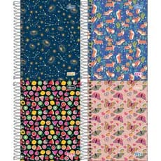 Agenda 2026 Pepper Feminina Diária Espiral Capa Dura M4 (11,7 X 16,4cm) 160 Folhas Tilibra Ref: 179604