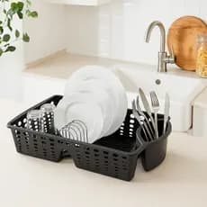 1 Escorredor Secador de Louças/Pratos Luxury Niquelart 53x36cm Varias Cores Para Cozinha Balcão Bancada Pia N319