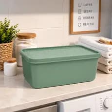 Kit 12 Potes Para Armazenar Alimentos 2,5L Com Tampa Decorada E Ótimo Espaço Interno
