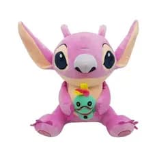 Pelúcia Disney Angel E Scrump 33 Cm Brinquedo Infantil Menina Menino Colecionável