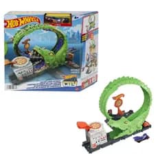 Pista Hot Wheels City Nemesis Ataque Crocodilo - MATTEL HKX39