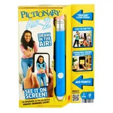 Jogo Pictionary Air 2 Com Caneta Interativa E App Desenhe No Ar Brincadeira Em Família Mattel
