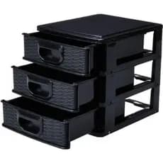 Mini Gaveteiro Porta Tudo com 3 Gavetas - Organizador