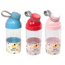 Bebedouro com compartimento para pet Portátil Pet Cachorro E Gatos 360ml Com Tigela Compartimento Extra Bpa Free