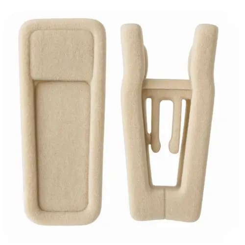 Kit 10 Presilhas de Veludo P/ Cabides Prendedor Saia Calça