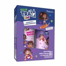 Kit Shampoo + Condicionador Cachos Definidos Tra La La
