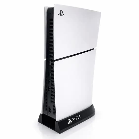 Suporte Vertical Stand Base para PS5 Slim – Estável, Seguro e Elegante