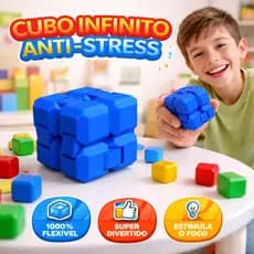 Cubo Infinito Sensorial de Alívio do Estresse Fidget Brinquedos Jogos p Autismo Ansiedade Crianças