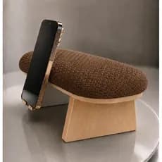 Apoio de Mão Sintético com Suporte de Celular Nail Designer Natural
